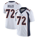 Seanshop D.Broncos #72 Garett Bolles Player White Vapor Untouchable Limited Home Game Stitched Jerseys