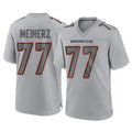Seanshop D.Broncos #77 Quinn Meinerz Player Gray Atmosphere Fashion Limited Game Stitched Jerseys