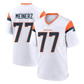 Seanshop D.Broncos #77 Quinn Meinerz Player White Home Game Stitched Jerseys