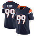 Seanshop D.Broncos #99 Zach Allen Player Navy Limited Vapor F.U.S.E. Home Game Stitched Jerseys