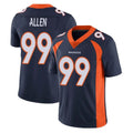 Seanshop D.Broncos #99 Zach Allen Player Navy Vapor Untouchable Limited Game Stitched Jerseys