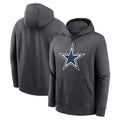 Seanshop D.Cowboys Ash One Color Pullover Hoodie Limited Blank Player Stitched Jerseys