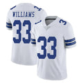 Seanshop D.Cowboys #33 Javonte Williams Player White Vapor Untouchable Limited Home Game Stitched Jerseys