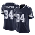 Seanshop D.Cowboys #34 Jalen Thompson Player Navy Limited Vapor F.U.S.E. Home Game Stitched Jerseys
