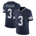 Seanshop D.Cowboys #3 George Pickens Player Navy Vapor Untouchable Limited Home Game Stitched Jerseys