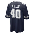 D.Cowboys #40 Von Miller Navy Game Jersey