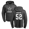 Seanshop D.Cowboys #52 Tyler Booker Player Ash One Color Pullover Hoodie Limited Stitched Jerseys