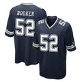 Seanshop D.Cowboys #52 Tyler Booker Player Navy Home Game Stitched Jerseys