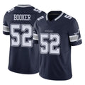 Seanshop D.Cowboys #52 Tyler Booker Player Navy Limited Vapor F.U.S.E. Home Game Stitched Jerseys