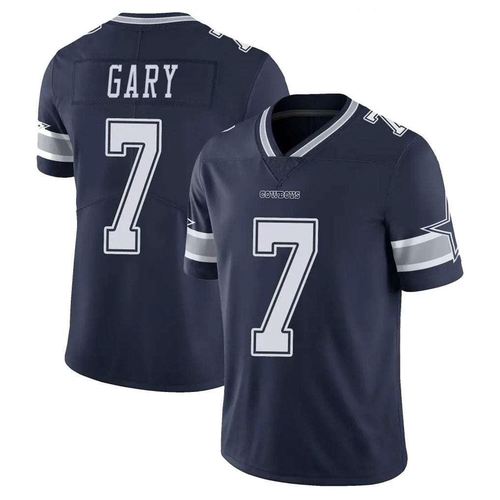 Seanshop D.Cowboys #7 Rashan Gary Player Navy Vapor Untouchable Limited Home Game Stitched Jerseys
