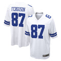 Seanshop D.Cowboys #87 Jake Ferguson Player White Home Game Stitched Jerseys