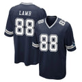 Seanshop D.Cowboys #88 CeeDee Lamb Player Navy Home Game Stitched Jerseys