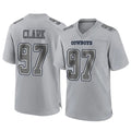 Seanshop D.Cowboys #97 Kenny Clark Player Gray Atmosphere Fashion Home Game Stitched Jerseys