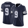 Seanshop D.Cowboys #9 KaVontae Turpin Player Navy Limited Vapor F.U.S.E. Home Game Stitched Jerseys