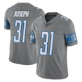 Seanshop D.Lions #31 Kerby Joseph Player Gray Vapor Untouchable Limited Home Game Stitched Jerseys