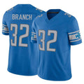 Seanshop D.Lions #32 Brian Branch Player Blue Vapor F.U.S.E. Limited Home Game Stitched Jerseys