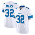 Seanshop D.Lions #32 Brian Branch Player White Limited Vapor F.U.S.E. Alternate Home Game Stitched Jerseys