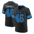 Seanshop D.Lions #46 Jack Campbell Player Black Alternate Home Game Stitched Jerseys