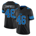 Seanshop D.Lions #46 Jack Campbell Player Black Alternate Vapor F.U.S.E. Limited Home Game Stitched Jerseys
