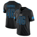Seanshop D.Lions #46 Jack Campbell Player Black Impact Limited Home Game Stitched Jerseys