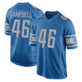 Seanshop D.Lions #46 Jack Campbell Player Blue Home Game Stitched Jerseys