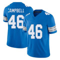 Seanshop D.Lions #46 Jack Campbell Player Blue Limited Vapor F.U.S.E. Alternate Home Game Stitched Jerseys