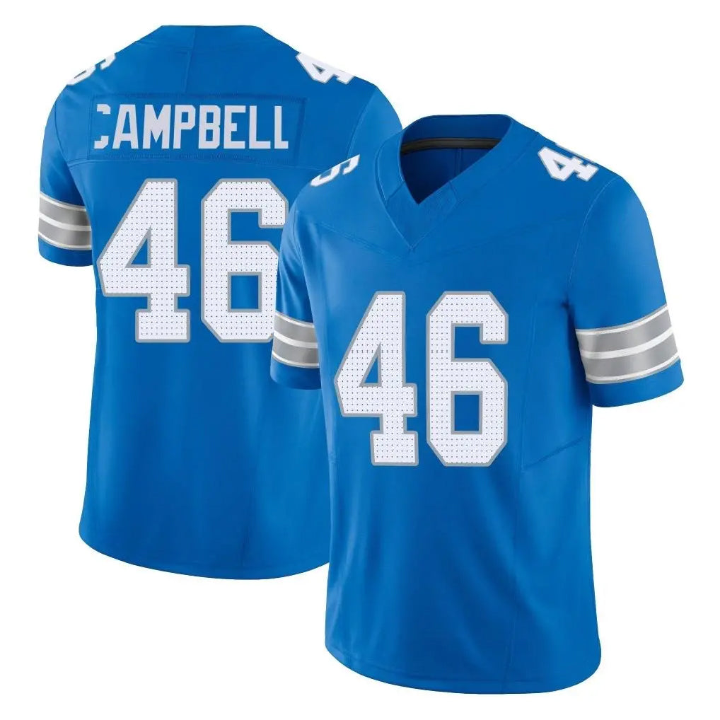 Seanshop D.Lions #46 Jack Campbell Player Blue Limited Vapor F.U.S.E. Alternate Home Game Stitched Jerseys