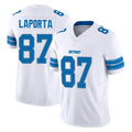Seanshop D.Lions #87 Sam LaPorta Player White Limited Vapor F.U.S.E. Alternate Home Game Stitched Jerseys