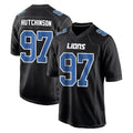 Seanshop D.Lions #97 Aidan Hutchinson Player Black Fashion Home Game Stitched Jerseys