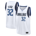 Leonaf D.Mavericks #32 Cooper Flagg White 2025 Draft First Round Pick Fast Break Replica Jerseys - Association Edition