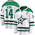 Seanshop D.Stars #14 Jamie Benn White Breakaway Jerseys