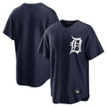 Seanshop D.Tigers Navy Game Home Blank Player Stitched Jerseys