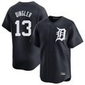 Seanshop D.Tigers #13 Dillon Dingler Player Navy Home Limited Game Stitched Jerseys