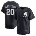 Seanshop D.Tigers #20 Spencer Torkelson Player Navy Home Limited Game Stitched Jerseys