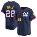 Seanshop D.Tigers #28 Javier B¨¢ez Player Navy Limited American League All-Star Edition Stitched Jerseys