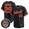 Seanshop D.Tigers #29 Tarik Skubal Player Black Limited Home Stitched Jerseys