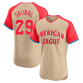Seanshop D.Tigers #29 Tarik Skubal Player Cream American League All-Star Limited Elite Home Stitched Jerseys
