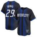 Seanshop D.Tigers #29 Tarik Skubal Player Navy City Connect Home Limited Stitched Jerseys