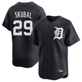 Seanshop D.Tigers #29 Tarik Skubal Player Navy Home Limited Game Stitched Jerseys
