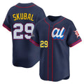 Seanshop D.Tigers #29 Tarik Skubal Player Navy Limited American League All-Star Edition Stitched Jerseys