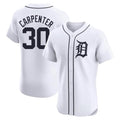 Seanshop D.Tigers #30 Kerry Carpenter Player White Limited Elite Home Stitched Jerseys