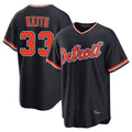 Seanshop D.Tigers #33 Colt Keith Player Navy Home Game Stitched Jerseys