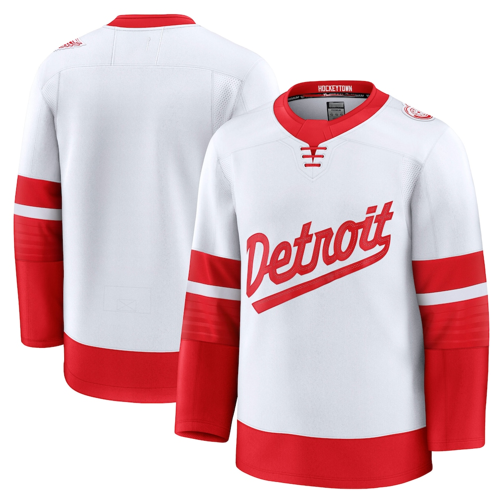 Seanshop DR.Wings White 2025 Stadium Series Premium Jerseys