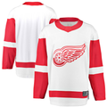 Seanshop DR.Wings White Breakaway Away Jerseys