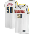 Seanshop Denver Nuggets #50 Aaron Gordon White Fast Break Player Jerseys - Association Edition