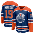 Seanshop E.Oilers #19 Adam Henrique Royal Home Breakaway Jerseys