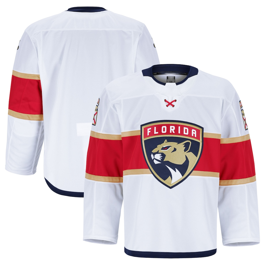 Seanshop F.Panthers White Away Authentic Pro Jerseys