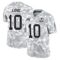 Seanshop GB.Packers #10 Jordan Love Player Arctic Camo Salute To Service Limited Stitched Jerseys