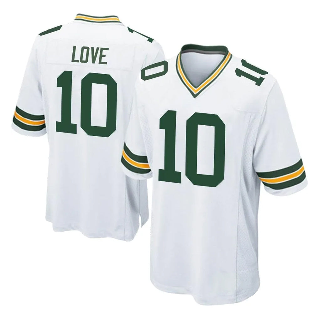 Seanshop GB.Packers #10 Jordan Love Player White Home Game Stitched Jerseys