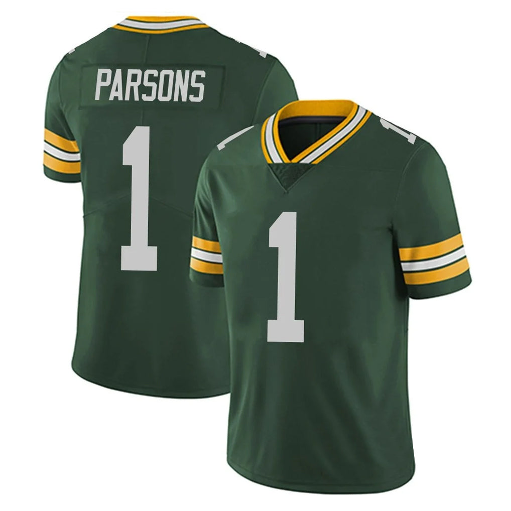 Seanshop GB.Packers #1 Micah Parsons Player Green Vapor Untouchable Limited Home Game Stitched Jerseys